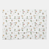 Niedliches Muster der Aquakultur Geschirrtuch (Horizontal)