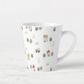 Niedliches Muster der Aquakultur Milchtasse (Rechts)