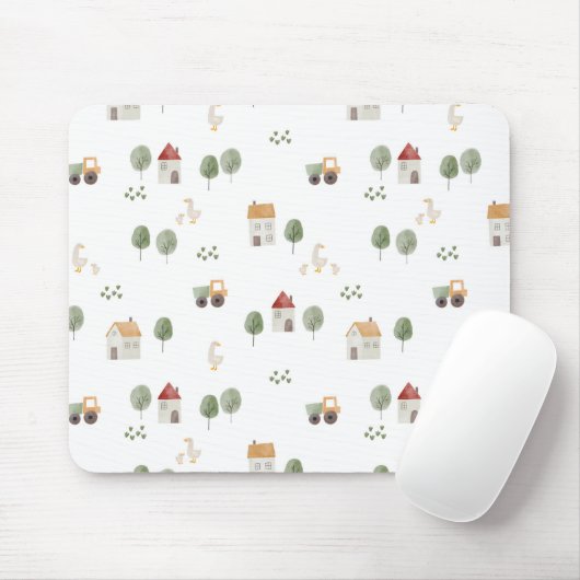 Niedliches Muster der Aquakultur Mousepad (Mit Mouse)