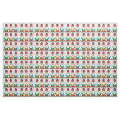 Niedliches Muster des Gnome-drei Stoff (Yard (91,4 cm))