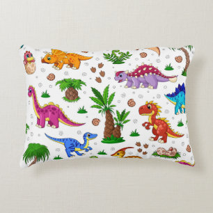 Niedliches Muster Dinosaurs Trendy Cartoon Dino Dekokissen