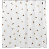 Niedliches Muster Duschvorhang (Vorderseite)