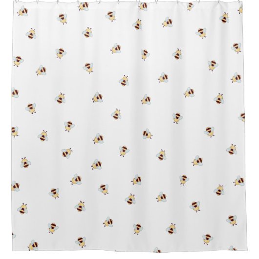Niedliches Muster Duschvorhang (Vorderseite)