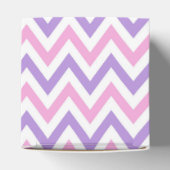 Niedliches Muster für einfache rosa und Lila geome Geschenkschachtel (Oben)