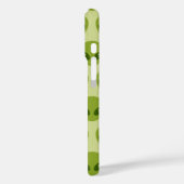 Niedliches Muster für grüne Alien Case-Mate iPhone Hülle (Rückseite / Links)