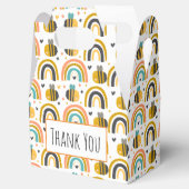 Niedliches Muster für Hummeln und Regenbogen Viele Geschenkschachtel (Geöffnet)
