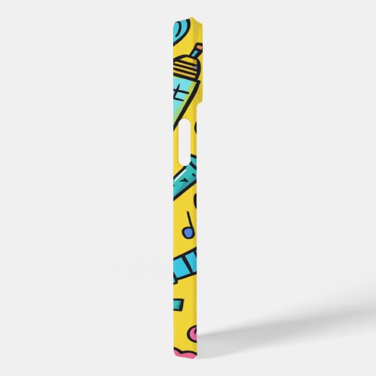 niedliches Muster für junge Menschen Case-Mate iPhone Hülle (Rückseite / Rechts)