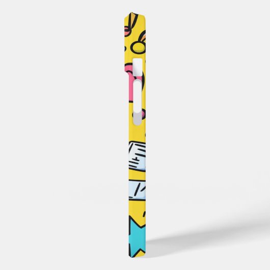 niedliches Muster für junge Menschen Case-Mate iPhone Hülle (Rückseite / Links)