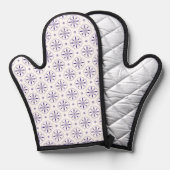 Niedliches Muster für Oven-Mitt- und Pot-Holder Ofenhandschuh (Vorderseite/Rückseite)