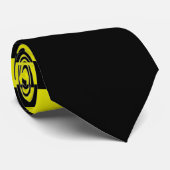 Niedliches Muster für schwarze gelbe Streifen im H Krawatte (Gerollt)