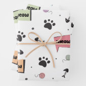 Niedliches Muster Geschenkpapier Set (Beispiel)