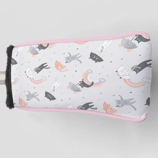 Niedliches Muster Golf Headcover (Vorderseite)