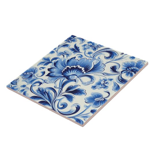 Niedliches Muster im portugiesischen Stil Fliese (Seite)