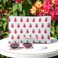 Niedliches Muster in rosa Ananas