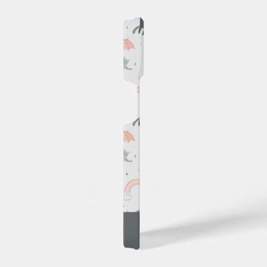 Niedliches Muster iPhone Hülle (Rechte Seite)