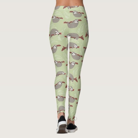 Niedliches Muster Leggings (Rückseite)