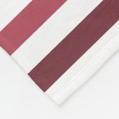 Niedliches Muster mit hellrosa Namen Fleecedecke (Ecke)