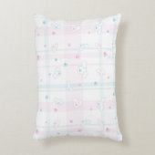 Niedliches Muster mit Hunden Dekokissen (Vorderseite(Vertikal))