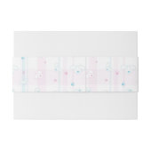 Niedliches Muster mit Hunden Einladungsbanderole (Rückseitenbeispiel)