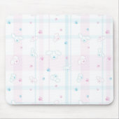 Niedliches Muster mit Hunden Mousepad (Vorne)