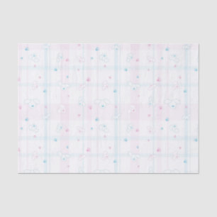 Niedliches Muster mit Hunden Seidenpapier