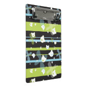 Niedliches Muster mit wenigen Bären Mini Klemmbrett (Schrägansicht)