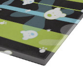 Niedliches Muster mit wenigen Bären Schneidebrett (Ecke)