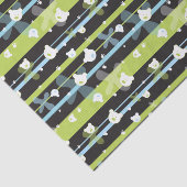 Niedliches Muster mit wenigen Bären Seidenpapier (Ausschnitt)