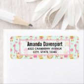 Niedliches Muster mit Whimsical Animals & Toys (Insitu)