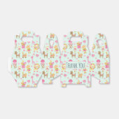 Niedliches Muster mit Whimsical Animals & Toys Geschenkschachtel (Ungefaltet)