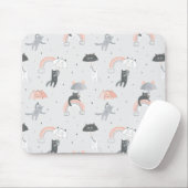 Niedliches Muster Mousepad (Mit Mouse)