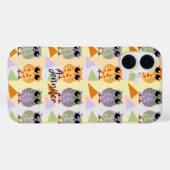 Niedliches Muster Owls Case-Mate iPhone 16 Fall Hülle (Rückseite (Horizontal))