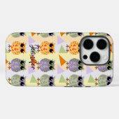 Niedliches Muster Owls Case-Mate iPhone 16 Fall Hülle (Rückseite (Horizontal))