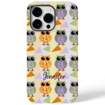 Niedliches Muster Owls Case-Mate iPhone Case