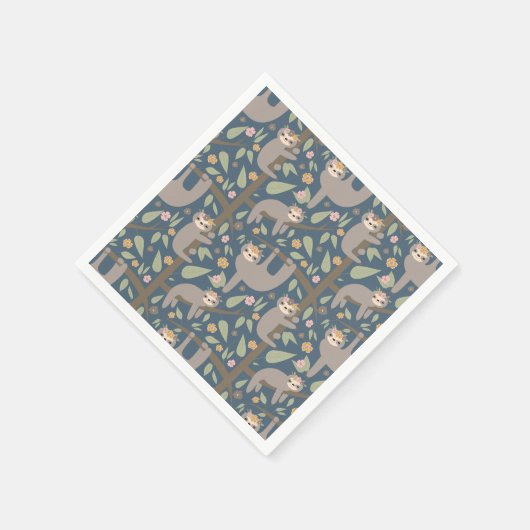 Niedliches Muster Serviette (Ecke)