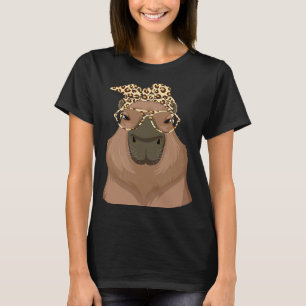 Niedliches Nagetier Capybara Witziges Wildtier Rec T-Shirt