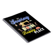 Niedliches Nähen von Quiltern Notizblock (Rechte Seite)