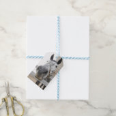Niedliches Nahes Pferd Geschenkanhänger (Mit Garn)