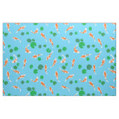 niedliches nahtloses Koi-Fisch gemustertes Gewebe Stoff (Fat Quarter (45,7 x 55,9 cm))
