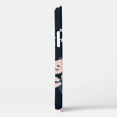 Niedliches nahtloses Muster mit rosa Dinosauriern  Case-Mate iPhone Hülle (Rückseite / Rechts)