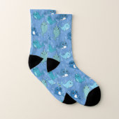 Niedliches Narwhal-Muster Socken (Paar)