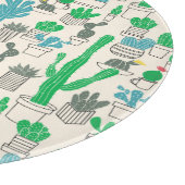 Niedliches Naturblumenmuster Schneidebrett (Ecke)