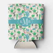 Niedliches natürliches Blumenmuster Dosenkühler (Vorderseite)