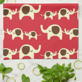 Niedliches Naturmuster des viel Handtuch (Gefaltet)