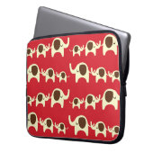 Niedliches Naturmuster des viel Laptopschutzhülle (Vorderseite Links)