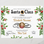 Niedliches Naughty-Nice-Liste Offizielles Foto (Vorderseite)