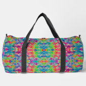 Niedliches Neondesign Duffle Bag (Vorderseite)