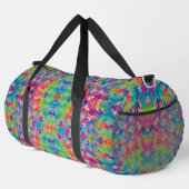 Niedliches Neondesign Duffle Bag (Rechte Ecke)