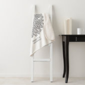 Niedliches Nest & Ei - Personalisierte Initialen u Sherpadecke (Beispiel)