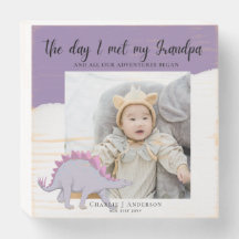 Niedliches neues Baby-FOTO-Geschenk für Großeltern